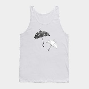 Umbrellas BW- Full Size Image Tank Top